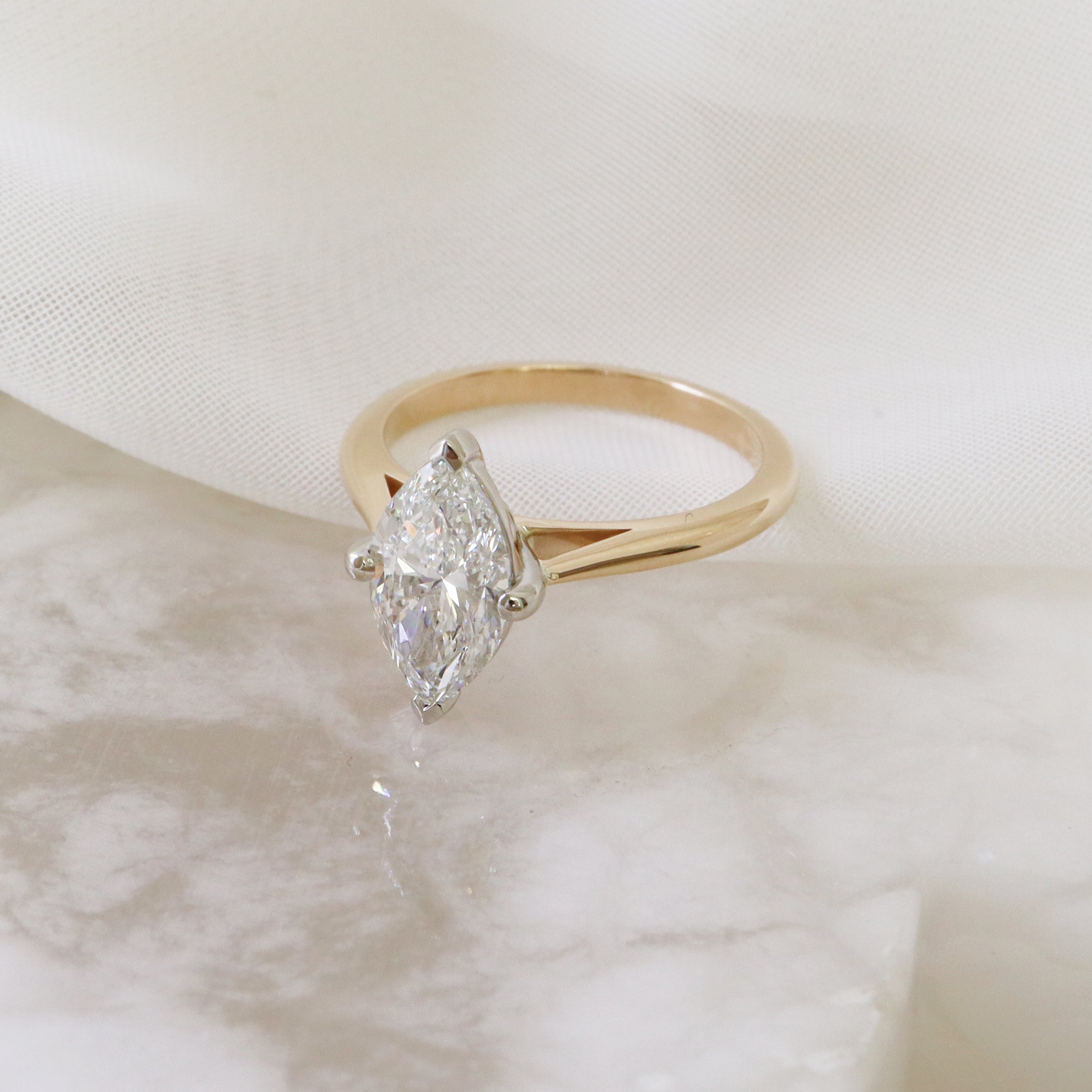 Diamond Solitaire Engagement Ring - LG 1.76cttw (38539)