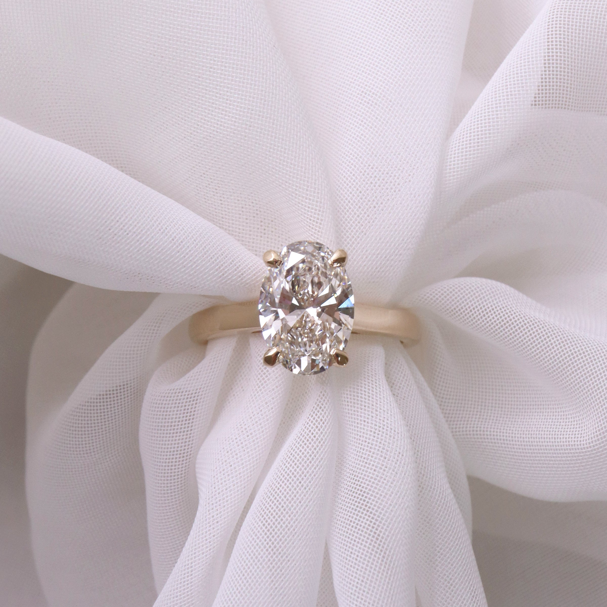 Diamond Solitaire Engagement Ring - LG 2.51ct (40393)