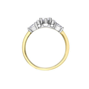 Diamond 5 Stone Engagement Ring (37186)