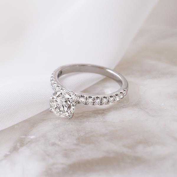 Diamond Classic Engagement Ring - LG 1.25CTTW (34630)