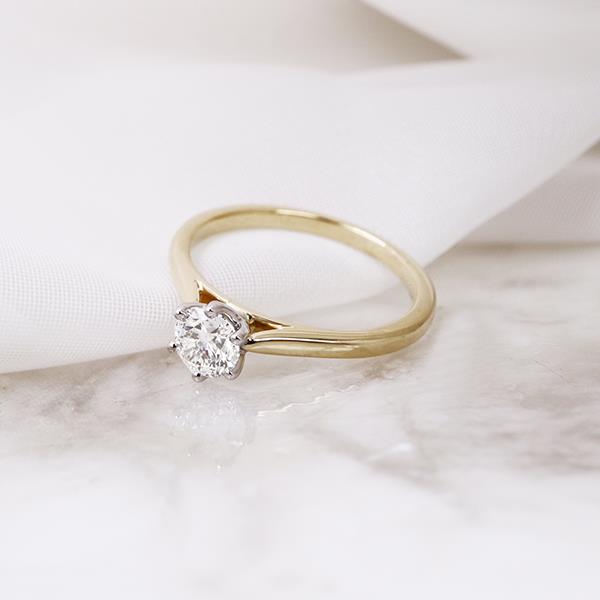 Diamond Solitaire Engagement .50ct (35038)