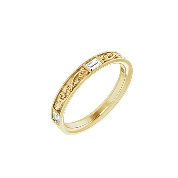 Diamond Straight Baguette Anniversary Band (37188)