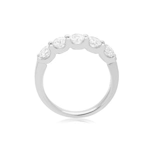 Diamond 5 Stone Anniversary Band 1.50ct (37232)