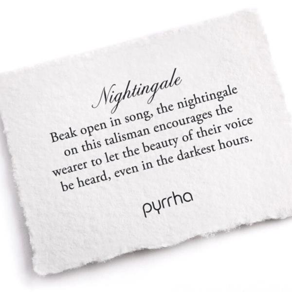 Pyrrha Necklace Diamond 'Nightingale' 18inch (37450)