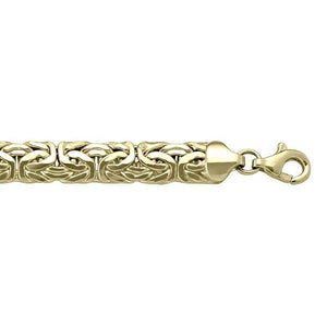 Gold Flat Byzantine Bracelet (31261)