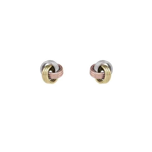 Gold Knot Earrings (31561)