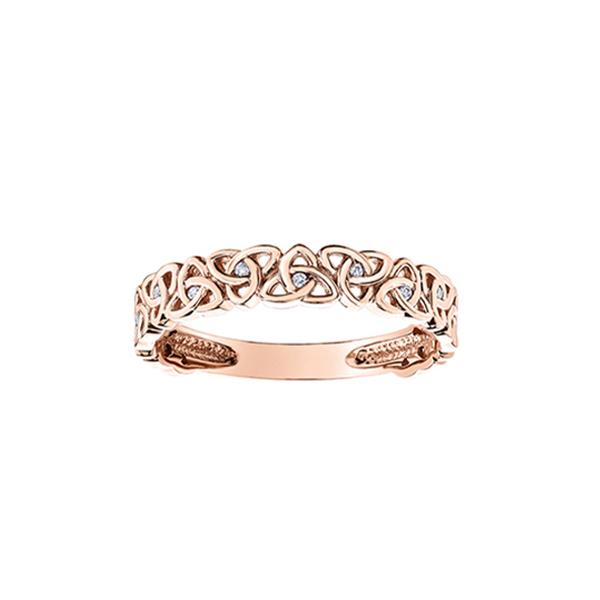 Diamond Celtic Knot Ring  (33884)