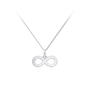 Sterling Silver Infinity Symbol Pendant (33998)