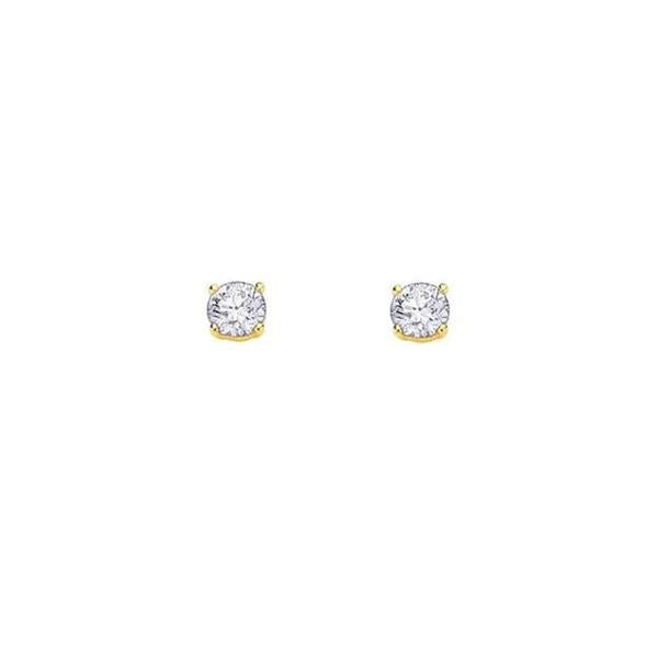 Canadian Diamond Stud Earrings - .50ct tw (34658)