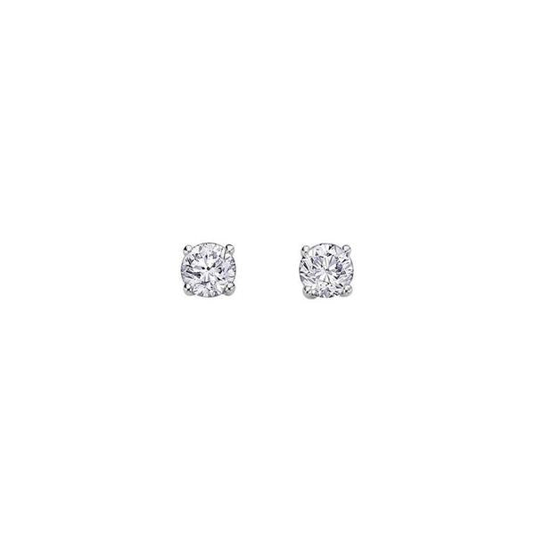 Canadian Diamond Stud Earrings - .30ct tw (34659)