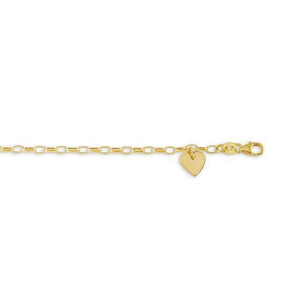 Gold Baby Heart Bracelet (34720)
