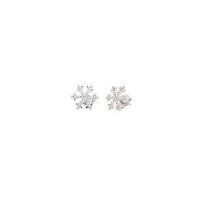 Diamond Snowflake Earrings (35583)