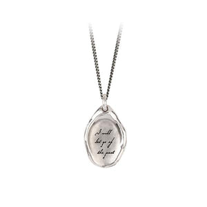 Pyrrha Necklace ' I Will Let Go of the Past" Affirmation (36919)