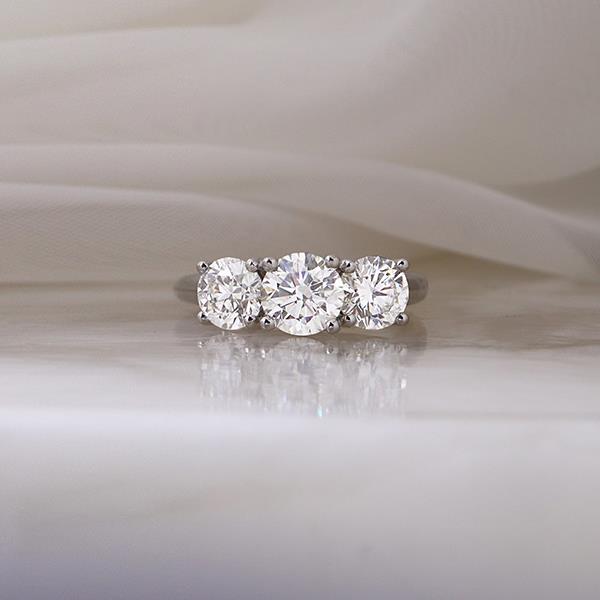Diamond 3 Stone Engagement Ring 2.49cttw (36923)