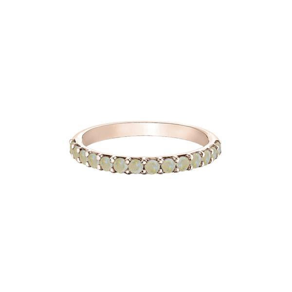 Genuine Opal Stackable Ring (37099)