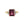 Canadian Maple Leaf Diamond and Pink Tourmaline Ring (37187)