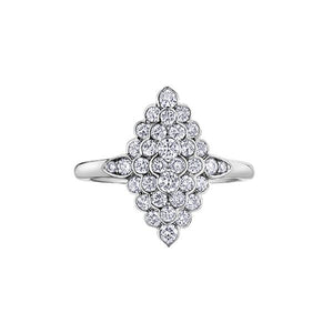 Diamond Bezel Fashion Ring (37229)