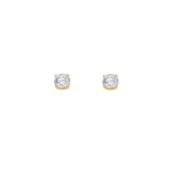 Diamond Stud Earrings - LG .50ct (37386)