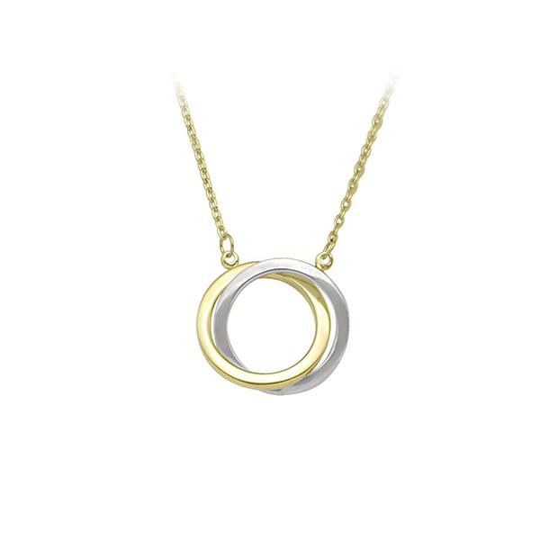 Gold Double Loop Necklace (37502)