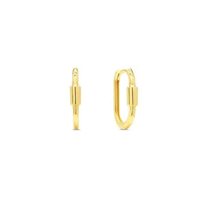 Gold Huggie Earrings (37555)
