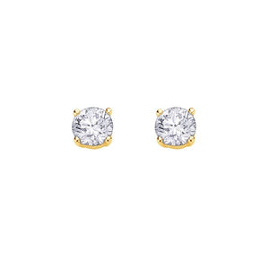 Diamond Stud Earring - LG 2.00ctTW (37695)