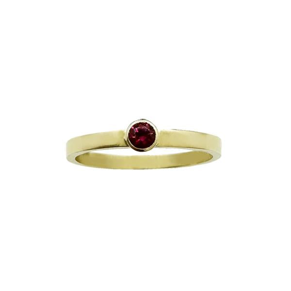 Created Ruby Stackable Ring (37734)