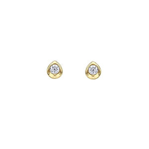 Diamond 'I Am Canadian' Stud Earrings (37766)