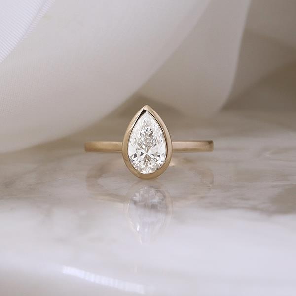 Canadian Diamond Custom Solitaire Engagement Ring (37771)