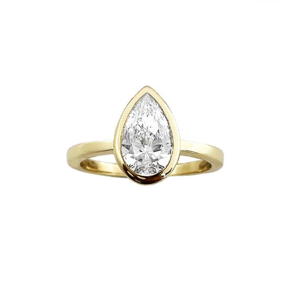Canadian Diamond Custom Solitaire Engagement Ring (37771)