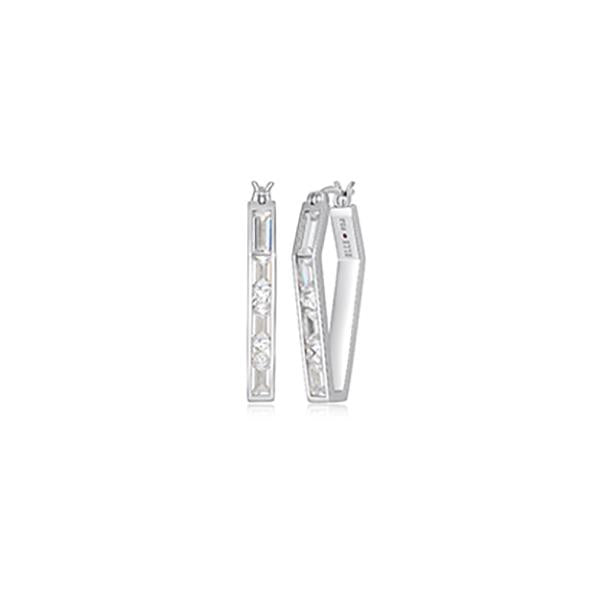 Elle Earrings 'Baguette' Collection (38645)
