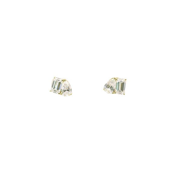 Diamond Stud Earrings - LG 1.10cttw (38750)