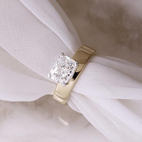 Diamond Solitaire Engagement Ring - LG 1.53ct (39007)