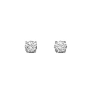 Cubic Zirconia 5mm Stud Earrings (31429)