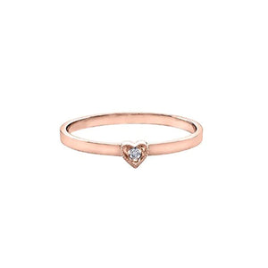 Diamond Fashion Heart Stackable Ring (29464)