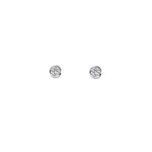 Diamond Bezel Stud Earrings .30ct tw (30898)