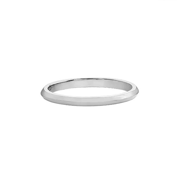 Gold Knife Edge Wedding Band (34411)
