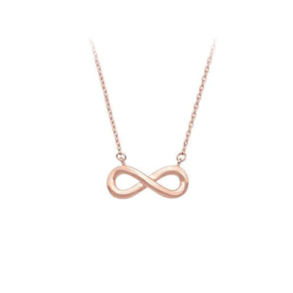 Gold Infinity Necklace (34602)