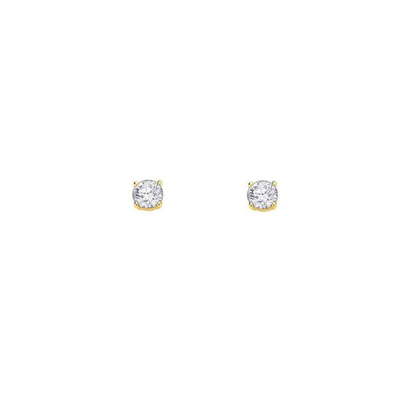Canadian Diamond Stud Earrings - .25ct tw (34655)