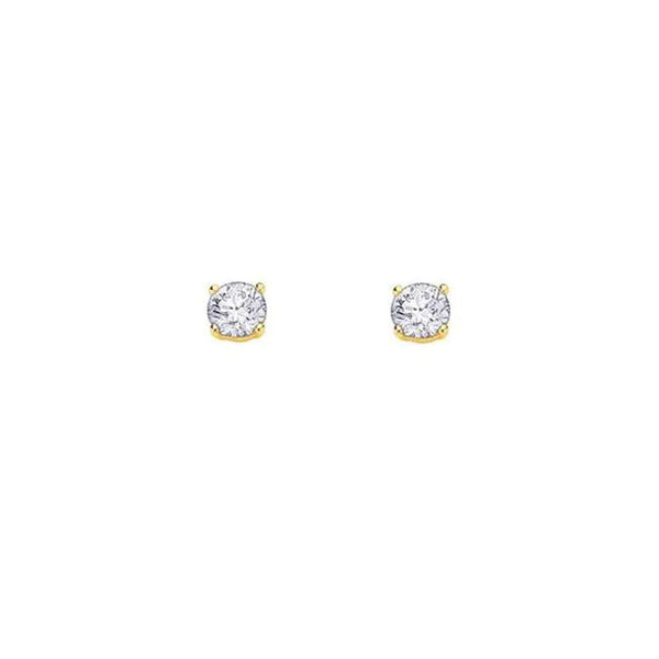 Canadian Diamond Stud Earrings - .50ct tw (34658)