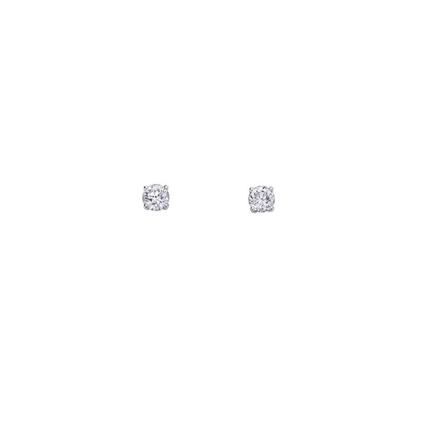Canadian Diamond Stud Earrings - .10 ct tw (34679)
