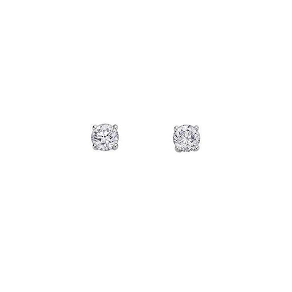 Canadian Diamond Earring Studs - .70ct tw (34972)