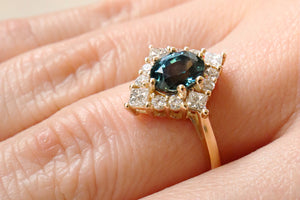 Teal Sapphire Treasure