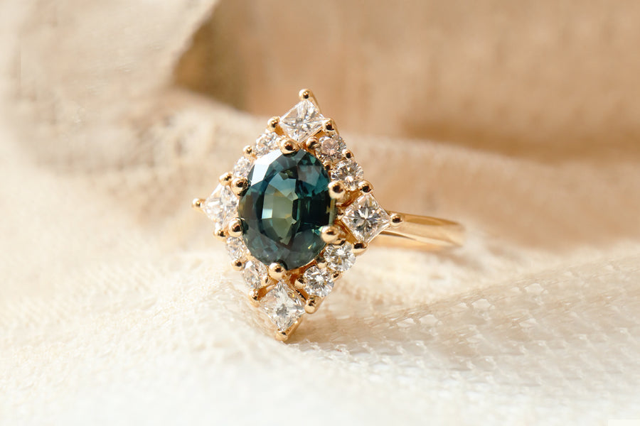 Teal Sapphire Treasure