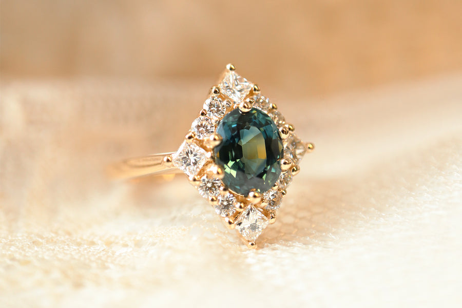 Teal Sapphire Treasure