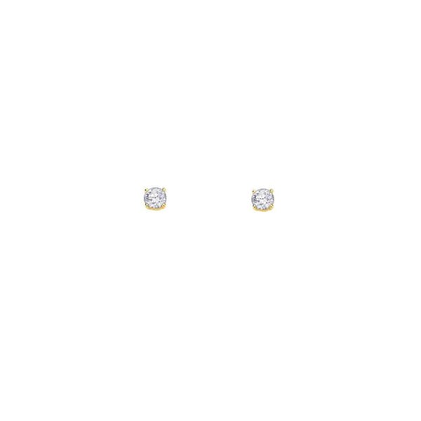 Canadian Diamond Stud Earrings - .10ct tw (34654)