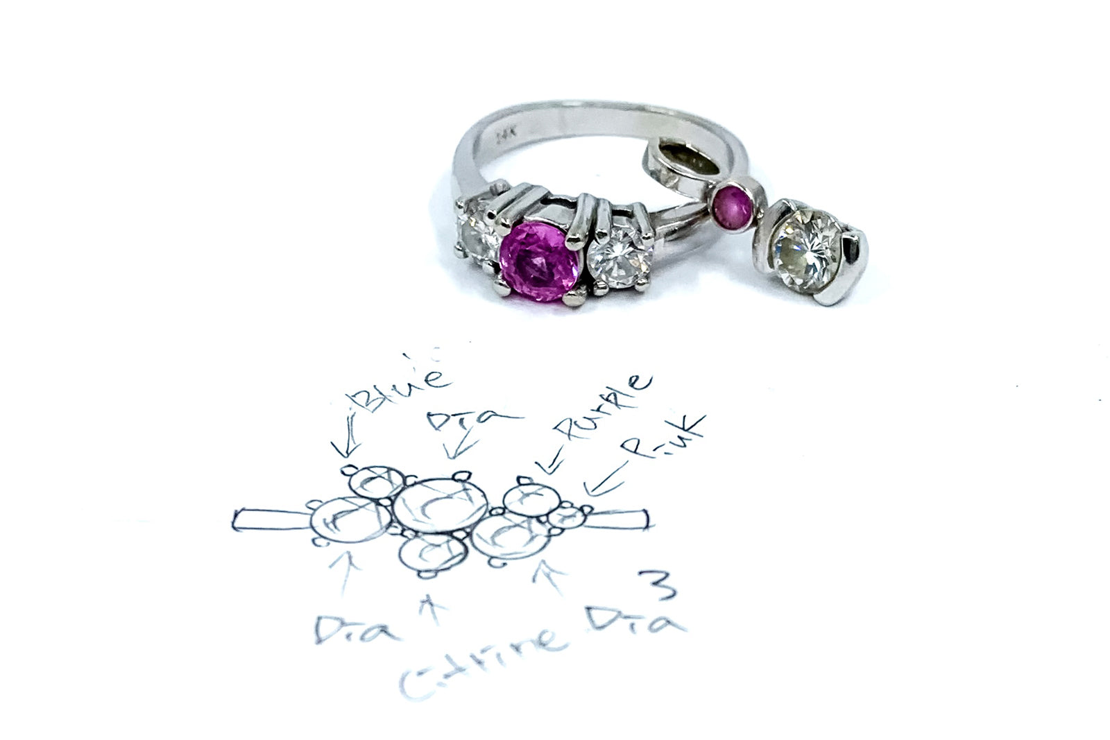Coloured Diamonds