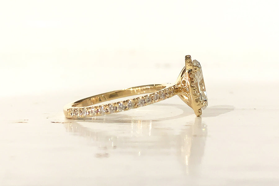 Personalized Engagement Ring