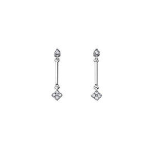 Diamond Dangle Earrings