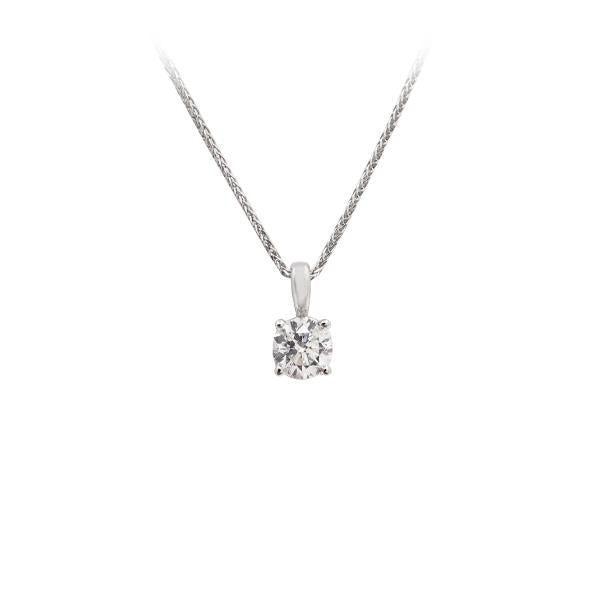 Diamond Solitaire Pendant .50ct