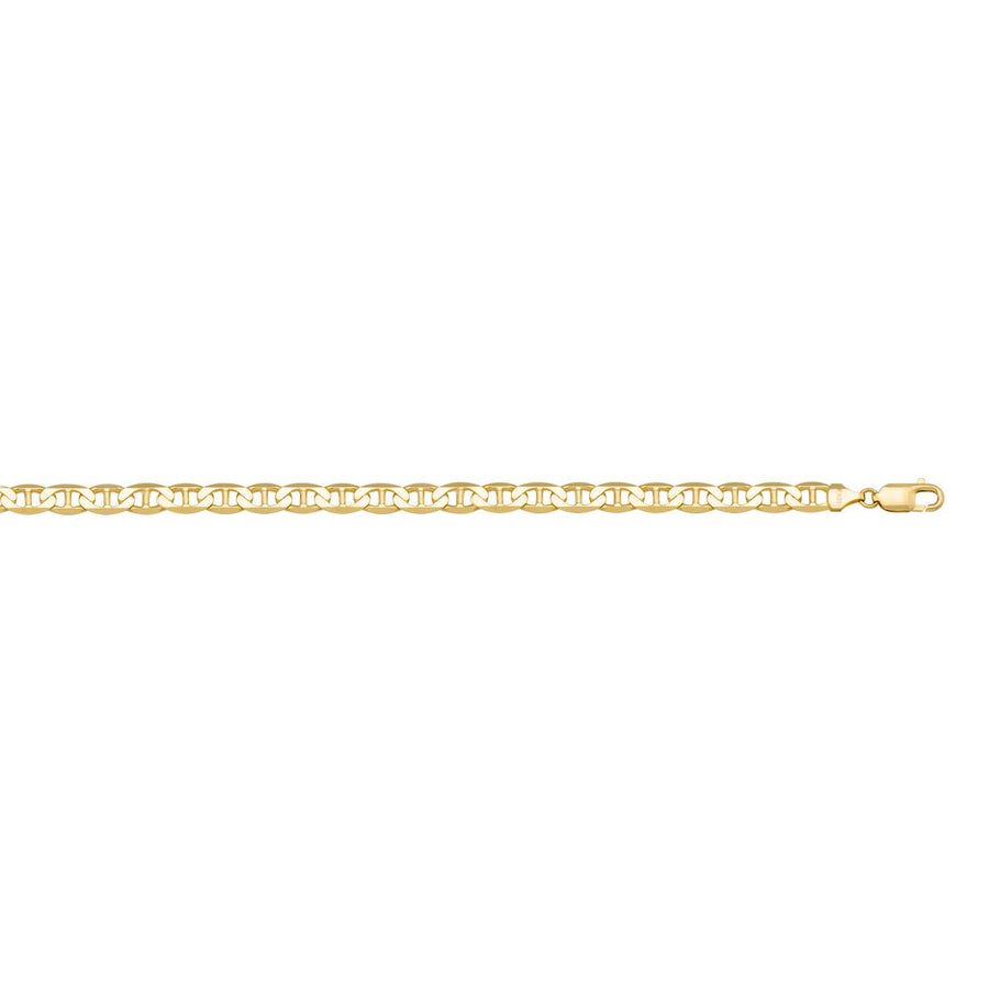 Gold Flat Anchor Link Bracelet (31888)
